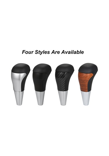 Ranyeek Toyota Camry, Rav4, Land Cruiser 200 2016-2020 Otomatik Vites Çubuğu Kolu - Karbon Fiber, Deri Ve Metal Malzeme, Siyah Siyah