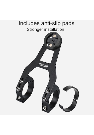 Eslnf Dağ Bisikleti Kıstas Standı Işıklar Tabanı Açık Sürüş Paslanmaz Çelik Stand Siyah Siyah