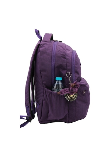 Krinkıl Su Geçirmez Kumaş Bevitton Mor Okul Çantası 2200
