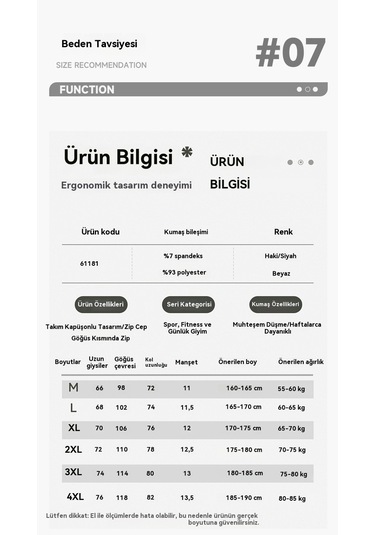 Erkek Sonbahar/kış Spor Günlük Slim Fit Kapüşonlu Ceket Siyah