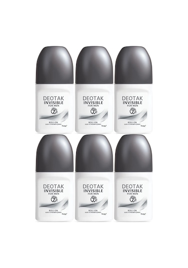 Deotak Roll-on 35ml Invısıble Formen/erkek 6 Lı Set