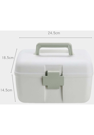 Suntek İlaç Saklama Kutusu Organizatör Konteyner Kozmetik