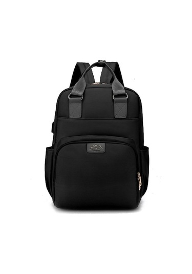 Didadodo Dinosaurs Home Güçlü Kapasiteli Bebek Bakım Çantası - Siyah Altın Altın