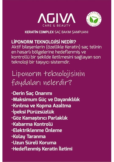 Keratin Complex Pro Care Onarıcı Ve Isı Koruyucu Saç Bakım Şampuanı-1000ml