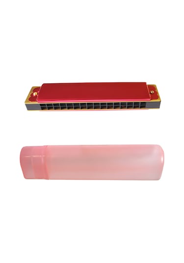 Jwin JM-16MP 16 Delikli Mızıka (Harmonica) - Kırmızı