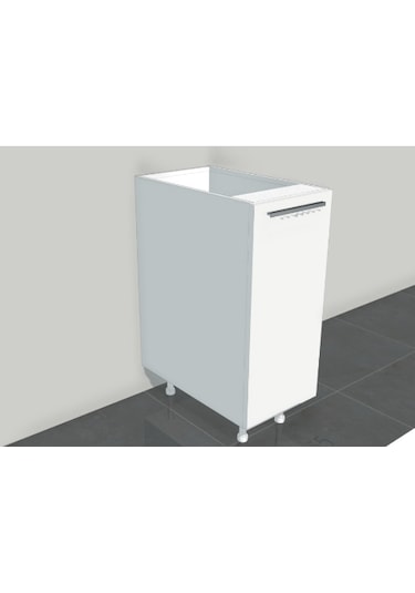 40 Cm Tek Kapak Mutfak Alt Dolabı