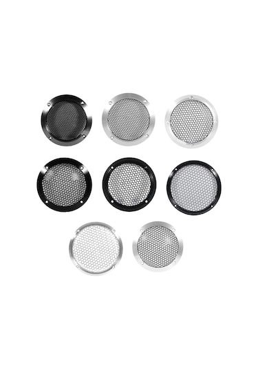 Araba Tweeter Hoparlör Izgara Kapağı, 3.5 İnç, Ses Geliştirme İçin Siyah