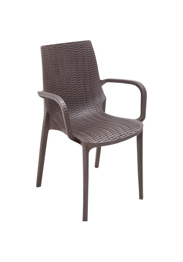 Depootoptan Mandella Nirvana Koltuk (4 Adet) Kahverengi