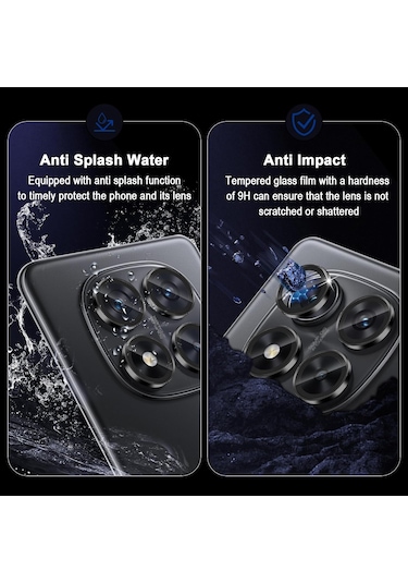 Xiaomi Redmi Note 14 Pro Kamera Koruma Lens Koruyucu Temperli Cam