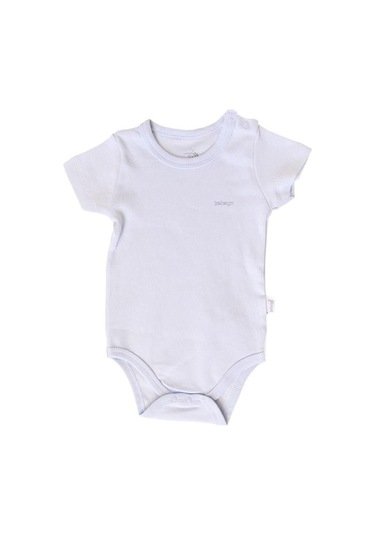 Bebengo Kısa Kollu Bebek Body Bu4021 Beyaz
