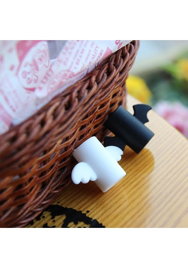 Singree Şirin Hayvan Figürlü Kablo Koruyucu - Kırılmayı Önler, Kolay Takılır, Mini Boyutlu