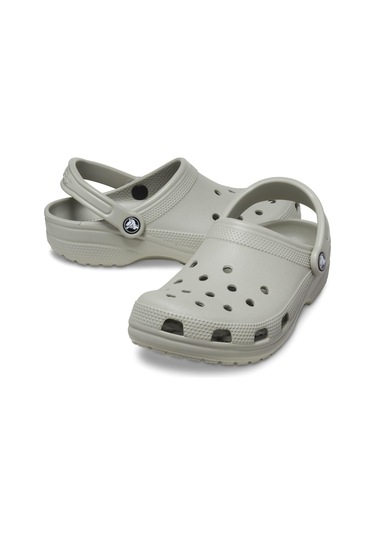 Crocs Classic Unisex Terlik Cr10001 Crc.1lm Gri