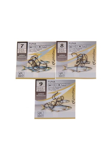 Balık Kral 50 Adet/grup Funa Size3-size12 Mustad Balıkçılık Anzol Dikenli Kanca Kanca Kanca Olta Takımı 5-package