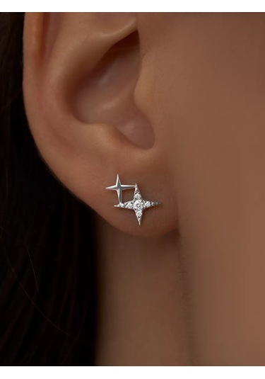 Marıola 925 Gümüş Yıldız Daldağı Küpeleri 165757180 Diğer