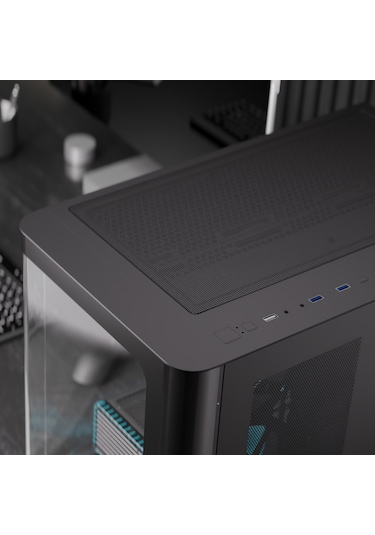 Aerocool P500c 850w 80+ Gold Atx 3.1, 4x12cm Mirror A-rgb Fanlı,