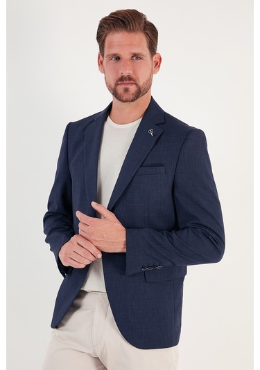 Buratti 535638814 Nipoye Erkek Ceket Koyu Lacivert