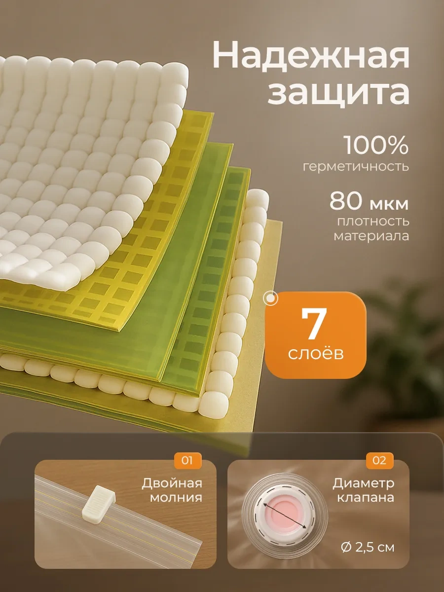 Techhouse Kıyafetler Ve Eşyalar İçin Vakumlu Torbalar 10 Adet 116833800