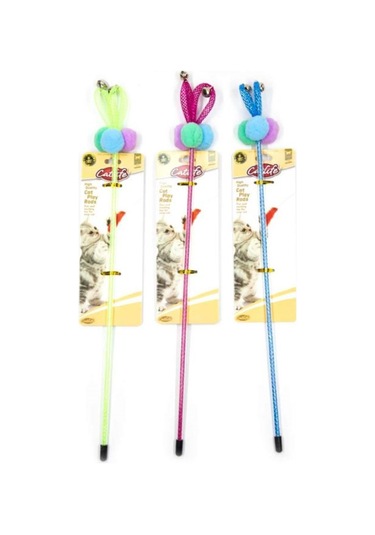 Catlife Kediler İçin Oyuncak Olta Zilli 40cm