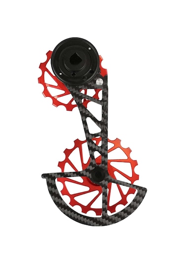 Nova Ride Ceramic Ospw Sram Axs Kırmızı Karbon Bisiklet Aktarıcı Kafesi Siyah