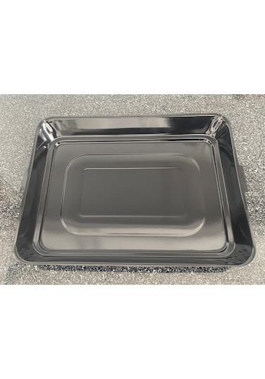 Emaye Kaplı Fırın Tepsisi Siyah