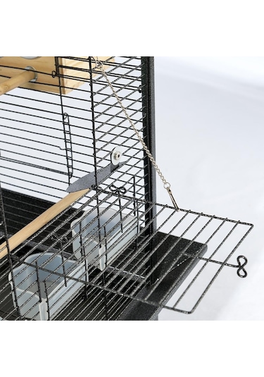 Cocodypet A081 Papağan Kafesi Ayaklı 46x46x125