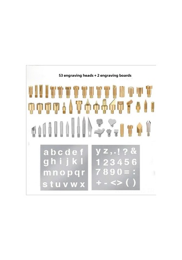 Suofeng 53 Parça Kuru Boya Seti: Kalebik Heykeli, Ahşap Oymacılık İçin Çeşitli Uçlar Ve 15 Bölmeli Depolama Kutusu