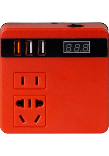 Fortunelane 21v Akü İnvertörü Milwaukee Tipi - Ac220v/5v/12v Çevirici, 120w Güç, Akıllı Şarj, Usb Portlu, Dış Mekan Kullanıma Uyg