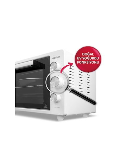 Simfer 4242 Yoğurt Fonksiyonlu Turbo 42 LT Midi Fırın