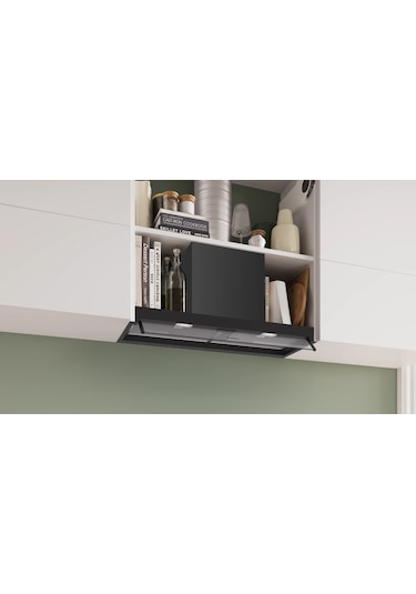 Bosch Serie 4 DBB85CC60 80 CM Cam Dekor Düz Tam Entegre Davlumbaz