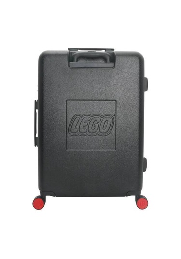 20153-1963 LEGO Yapım Parçası 2x2 Orta Boy Valiz - Siyah/kırmızı Çok Renkli