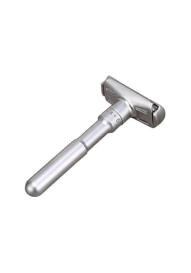 Ayarlanabilir Çift Taraflı Tıraş Bıçağı Gümüş 1 Adet