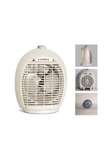 Luxell 6331 2000 W Fanlı Isıtıcı Bej