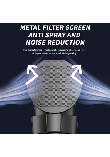 Xindoker M9 Usb Mikrofon: Siyah, Beyaz, Pembe Renk Seçenekleri, Dokunmatik Düğmeler, İos/android/windows Uyumlu