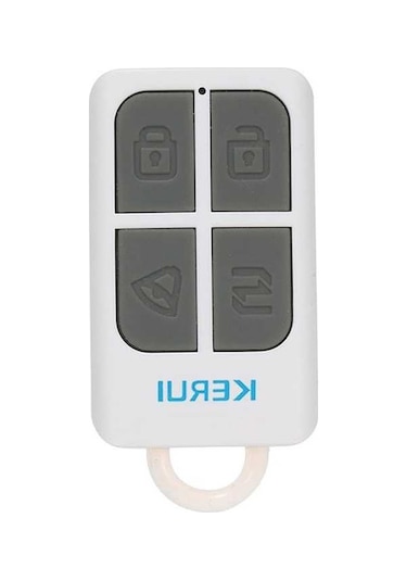 Fortunelane Kerui 433mhz Kablosuz Alarm - Ev/ofis/ Mağaza Güvenlik İçin Acil Durum Kumandası