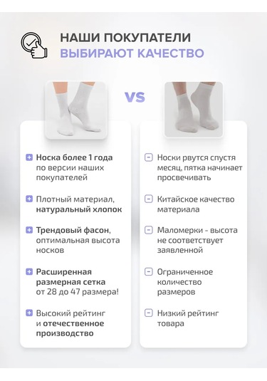 Dzen&socks Beyaz Yüksek Çorap Seti 253479954 Beyaz