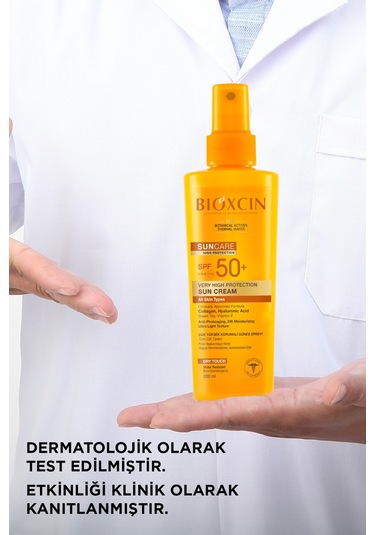 Bioxcin Sun Care Çok Yüksek Korumalı Güneş Kremi 50 Spf 200 Ml Tüm Ciltler İçin
