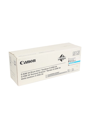 Canon Exv-034C Ir-C1225/1225If Mavi Drum Ünitesi 34.000 S
