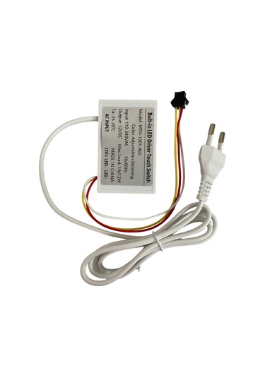 220v Girişli Renk Ayarlanabilir Dokunmatik Touch Ayna Arkası Sensör 12v 1a Banyo Aynası Sensörü Mobilya Sensörü