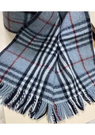 Gençev Home Selin %100 Saf Yün Scotch Battal Boy Battaniye Çok Renkli