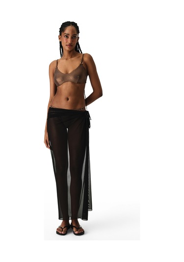 Penti Lidia Long Mesh Pareo Siyah