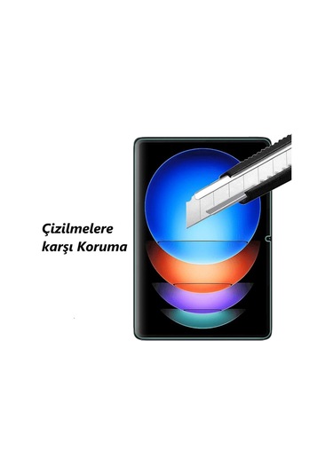 Xiaomi Pad 6s Pro 12.4 İnç Ekran Koruyucu Nano Şeffaf Esnek