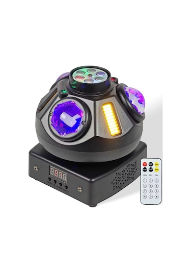 Dj Pro Disco Ball Bee Eyes 4ın1 Beam-strobe-lazer Robot Işık