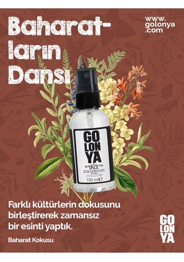 Golonya Baharat Kokulu Kolonya 100 ML