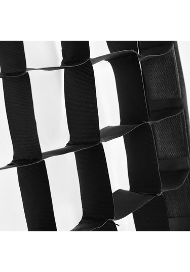 Pazly 70x100cm Siyah Petek Izgara Softbox, Döngü Tutturucu, Portre Ve Ürün Çekimleri İçin Uygun