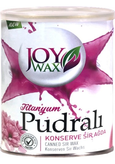 Joy Wax Titanyum Pudralı Konserve Sir Ağda 800 G