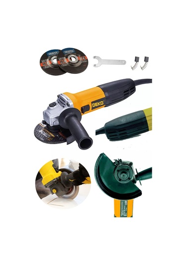 Deko Turkey 125 MM Spiral Avuç Içi Kesme Ve Taşlama Makinası 4500W