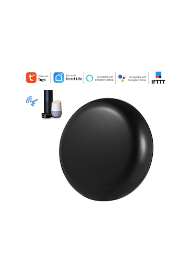 Geeroyoo Tuya Wifi Akıllı Ses Kontrollü Evrensel Uzaktan Kumanda - Tv, Klima, Perde Ve Daha Fazlası İçin Google Home & Alexa Uyumlu