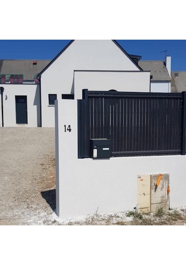 Panel Tel Çit Kaplama Pvc Düz Model