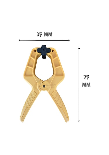 Sgs Pratik Mandal İşkence 75 Mm. - Çene Açıklığı 35 Mm. - 1 Adet