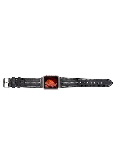 Apple Watch Uyumlu Deri Kordon 42-44-45mm Nm3 As5